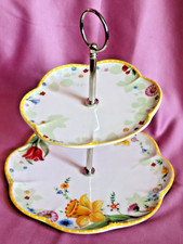 VILLEROY BOCH VB Spring Awakening  Etagere Obstschale H22 Ø21,5unt ob16,5Ø 84529