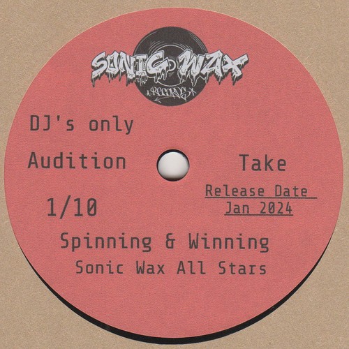 Sonic wax all - wax, spinning