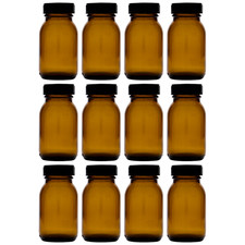 12x 125ml Weithalsglas