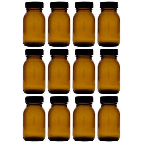 12x 125ml weithalsglas - 12x,