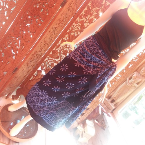 Sarong blickdicht wickelrock - blickdicht,