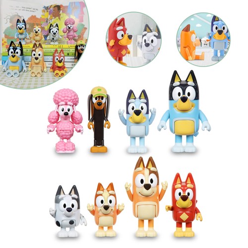 Bluey modell puppen - bluey,
