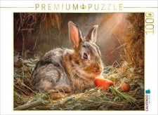 CALVENDO Puzzle Kaninchenportraits | 1000 Teile Lege-Größe 64x48cm Foto-Puzzle f