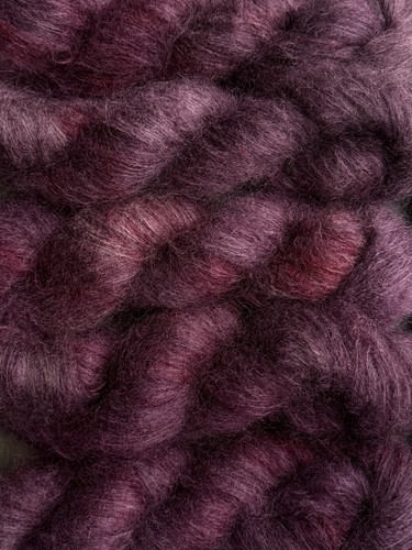 Handgefärbte kidmohair seide - handgefärbte, kidmohair/seide