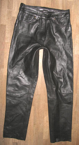 Lookwell damen lederjeans - -,