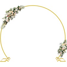 2,2M Hochzeitsbogen Gold