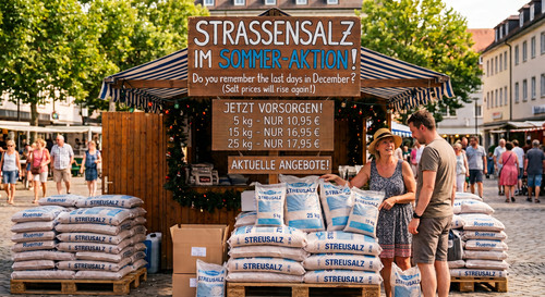Streusalz auftausalz streugut - auftausalz,