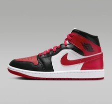 Nike Air Jordan 1 Mid Schwarz