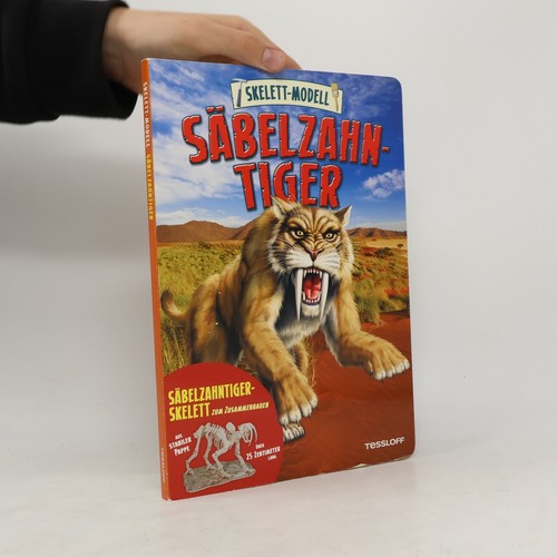 Skelett modell säbelzahntiger - skelett-modell,