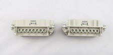 2 x Amphenol 16 pol Buchsen Stecker Multicore Kompatibel Weidmüller Harting