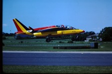 military aircraft slide, K25/64, Alpha Jet, AT29 , Belg.AF
