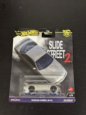 NISSAN 240 SX (S14)  - silver - HOT WHEELS 1:64