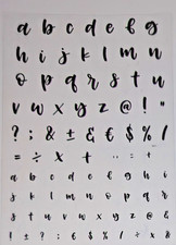 Silikonstempel, Clear Stamps