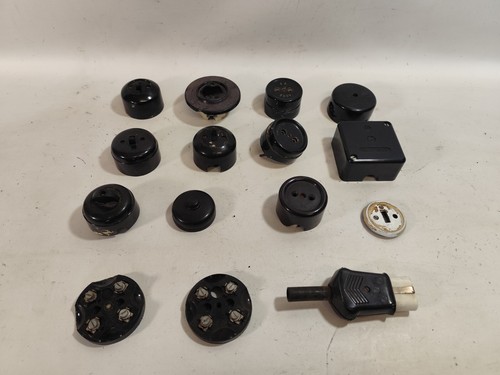 Lot uralt bakelit kipp - lot,