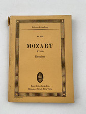 Noten . Mozart. KV 626