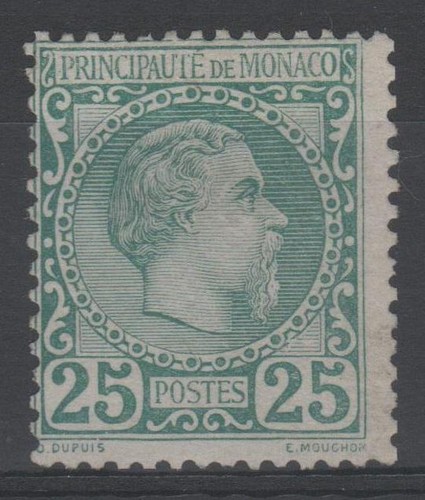 Monaco briefmarke stempel - monaco,