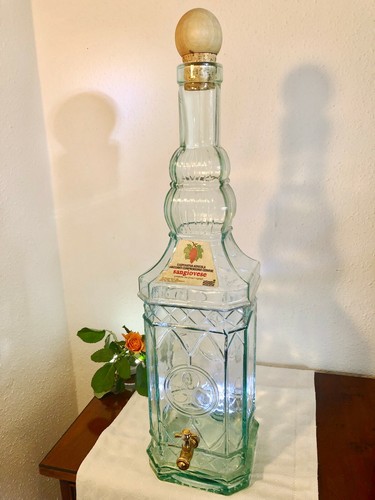 Glasflasche mit korken und - glasflasche, 7l