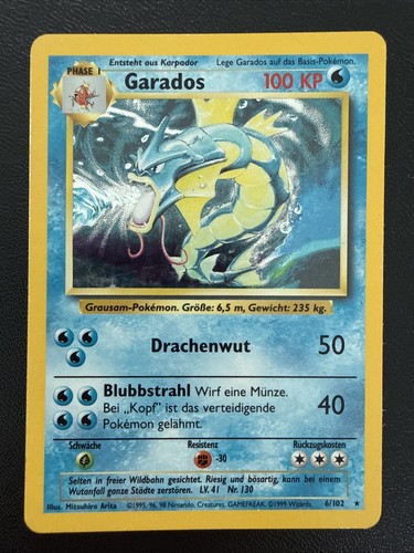 Pokémon tcg garados 102 - pokémon,