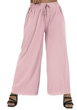 Damen Plissee Marlene Hose