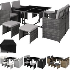 Polyrattan sitzgarnitur - polyrattan,