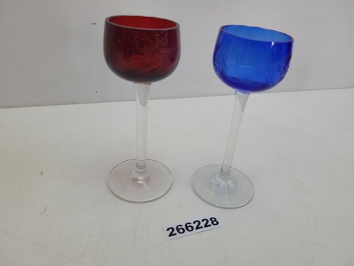 Likörgläser glas rot - glas,