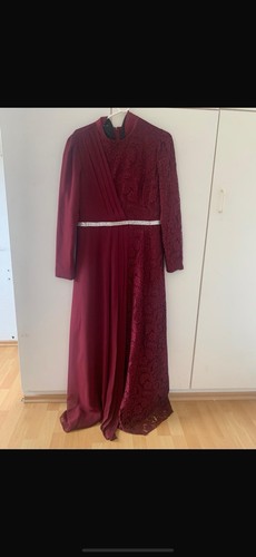 Elegantes abendkleid bordeaux - elegantes,