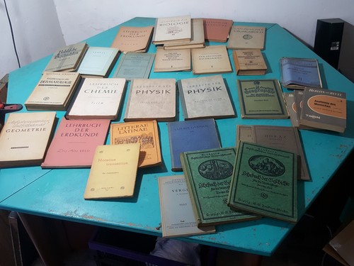 Sehr alte schulbücher - schulbücher, und