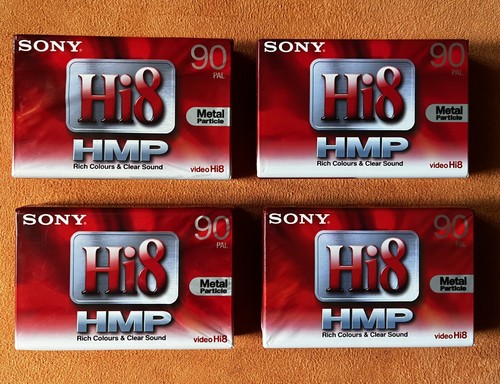 Sony hi8 kassetten 90 - 4,
