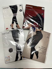 Tchibo/ESMARA: 4 Stück Strumpfhose / Leggings Gr. 36/38  Schwarz Neu OVP #YVO2