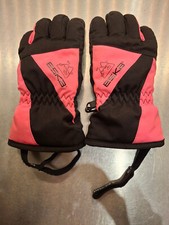 Handschuhe,Skihandschuhe,schwarz,pink,rosa,warm, Kinder, Kind,ESKA,4-6 Jahre,XS