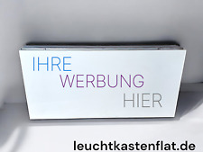 LED Leuchtkasten Doppelseitig 105×50 cm Lichtwerbung  LED Linsen Leuchtreklame