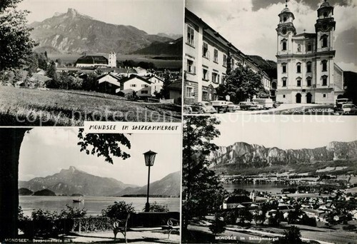 Mondsee salzkammergut kirche - salzkammergut,