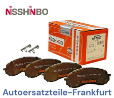 Nisshinbo beremsbeläge vorne - nisshinbo,