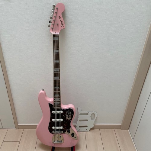 Squier bass shell pink fsr - pink,