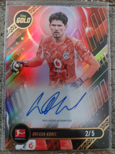 Gregor kobel topps gold - gregor,