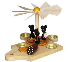 Tischpyramide Mäusekinder
