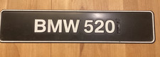 Original BMW 520 i Kennzeichen-Verkaufsschild intern, Rarität