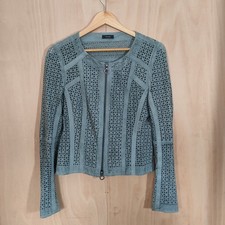 Riani laser cut suede jacket