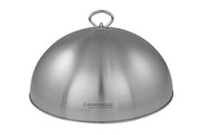 Premium Plancha Garhaube Speiseglocke aus Edelstahl Grillzubehör Garglocke fü...