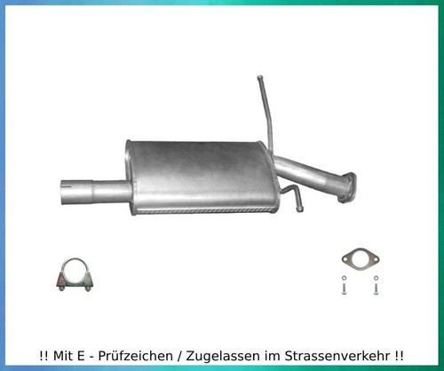 Mittelschalldämpfer für