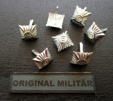 4x Bundeswehr Dienstgrad Stern SILBER 19mm Rangabzeichen Schulterklappen Offz