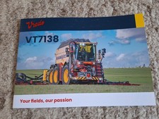 Vredo VT7138   Prospekt Traktor Schlepper
