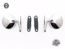 2X AUSSENSPIEGEL SPIEGEL RUND SPIDER ALFA ROMEO 105 115 GIULIA BERTONE GT SATZ