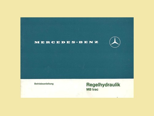 Mercedes benz trac 700 800 - mb,