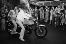 Gunter Sachs auf einem