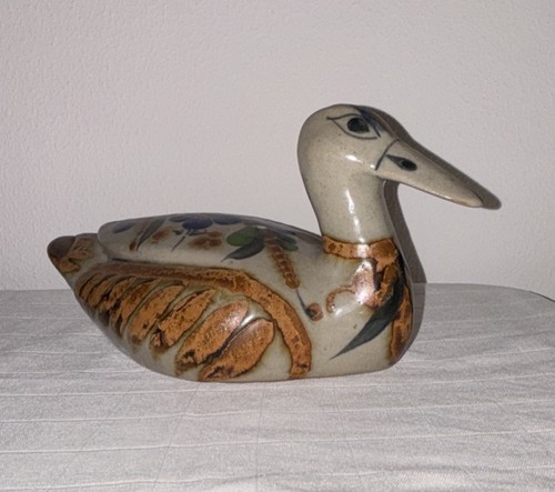 Vintage tonalá keramik ente - vintage,