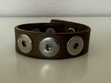 NOOSA AMSTERDAM Armband / Leder / Braun 