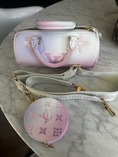 Louis Vuitton Papillon BB Sunrise Pastel Top Handle Crossbody Bag M46078 limited