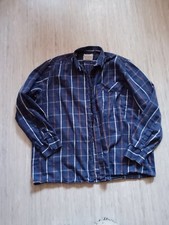 Elsbach Hemd Herrenhemd blau versch. farbige Streifen langarm Gr. 39 40 M