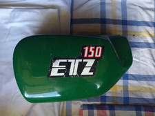 MZ ETZ 150 Seitendeckel grün